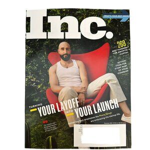 Inc Magazine November 2024 Turn Your Layoff Into Your Launch Phonz Terrell